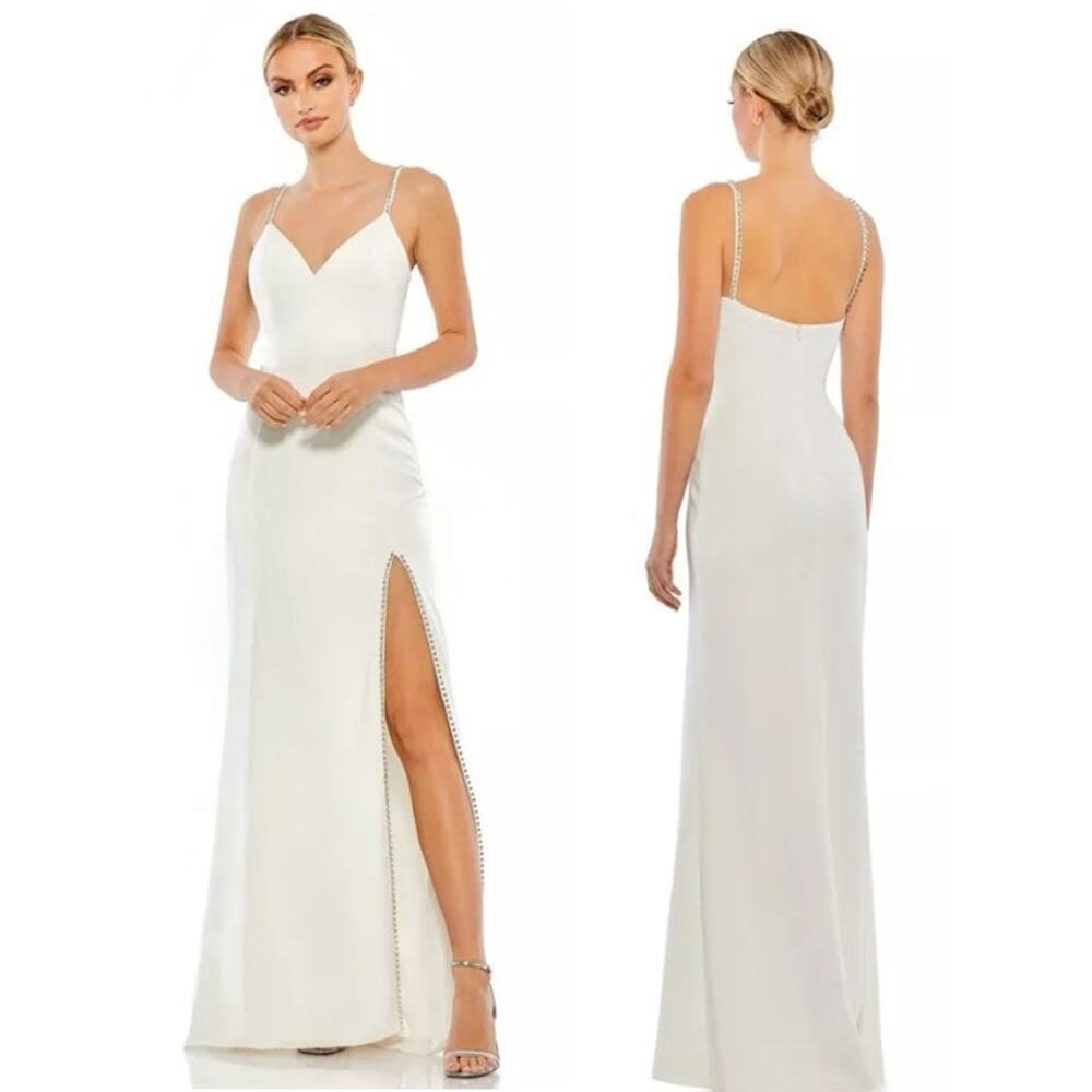 Elegant White Wedding Dress